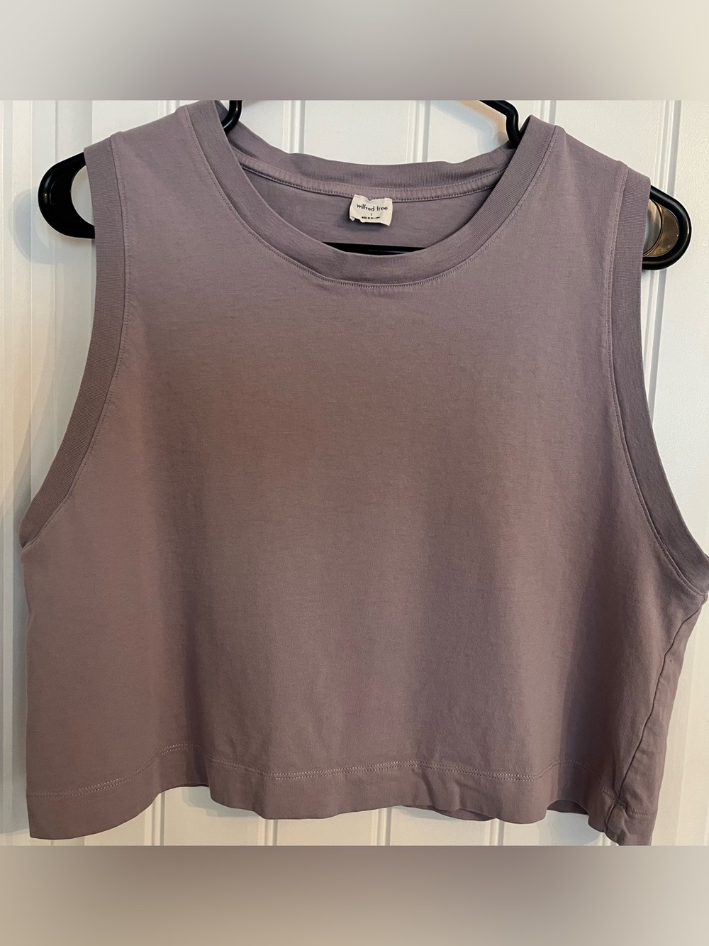 Wilfred Free Lavender Cropped Tank - Size L